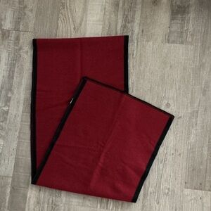 LUSM WOOL BLEND TWO TONE SCARF NWOT